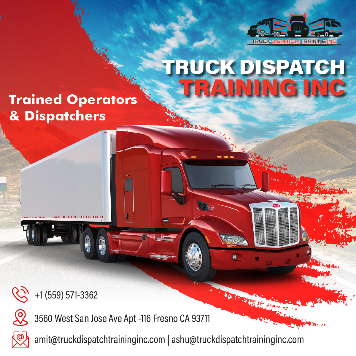 Trained Truck Dispatch Training Classes
