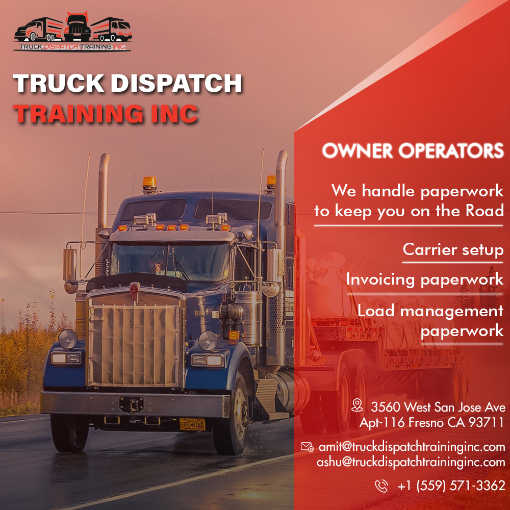 Truck Dispatch Training - Services